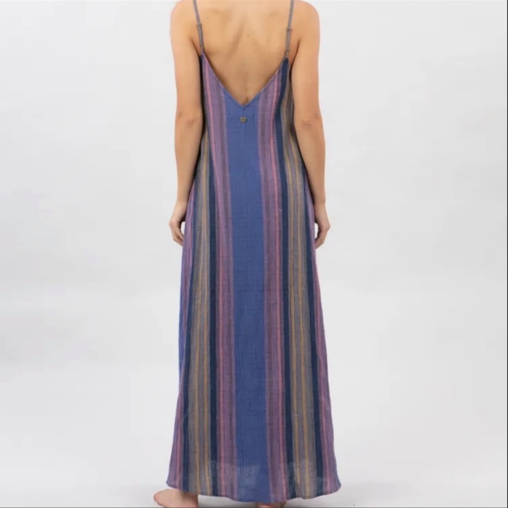 🌴🔆RIP CURL- GOLDEN DAYS STRIPPED MAXI DRESS🔆🌴 - Picture 8 of 13
